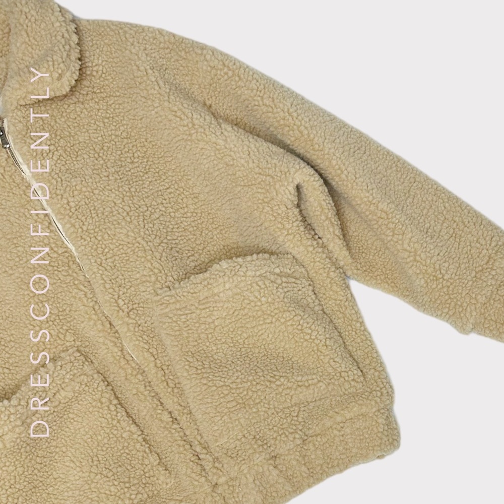 I.AM.GIA. Pixie Oversized Sherpa Teddy Coat - Camel - Picture 11 of 15